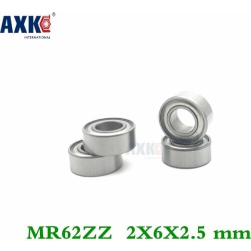 10pcs/lot Factory direct sale MR62 Z MR62ZZ R- 620ZZY52 2X6X2.5 mm high-quality goods model bearing helicopters models available