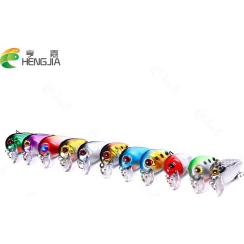 11pcs 3CM 1.5G 10#japan hooks plastitc diving crank fishing baits wobble pike bass fishing lures isca de pesca fishing tackles