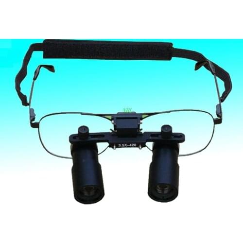 3.5X Professional Medical Surgical Loupes Dental Binocular Magnifier ENT Microsurgery Operation Kepler Loupe Glasses With Box
