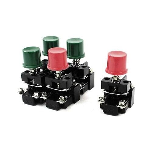 380V 10Amp Anti Explosion Type Momentary DPST Push Button Switch