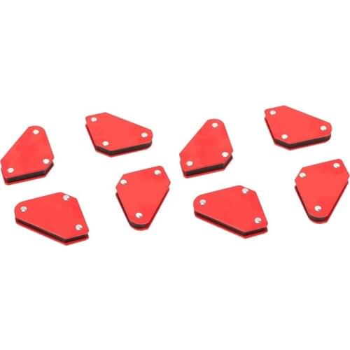 8 Pcs Welding Magnet Set Strong Welding Magnets 45/90/135 Degree Angle Fixing Magnetic Soldering Locator Welding Holder