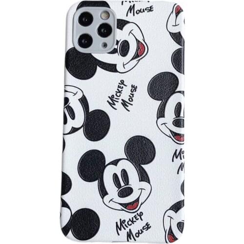 2021 Disney Mickey for iPhone 6/6s/7/8 plus xs max 11 12pro max 12mini kawayi coupe phone case 360 Full Cover Iphone 12 pro