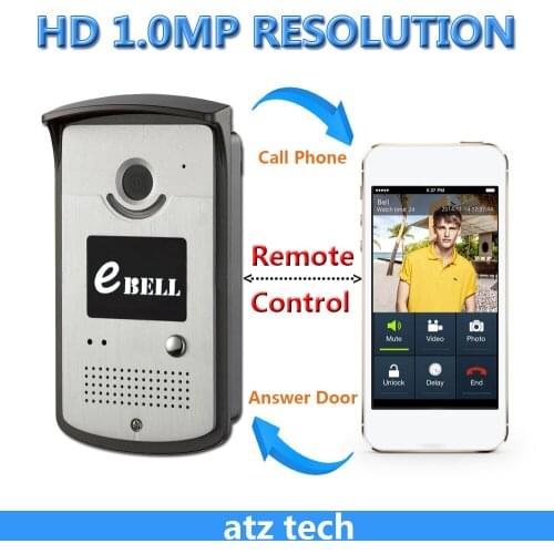 Motion Detection WIFI Video Door Phone 720P Wireless IP Doorbell