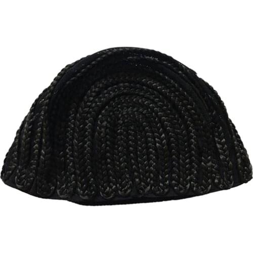 Breathable Braided Crochet Wig s Stable Black Braiding Wigs Size