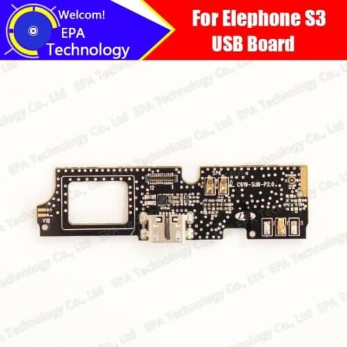 Elephone S3 usb board 100% Original New for usb plug charge board Replacement Accessories for S3 free shipping