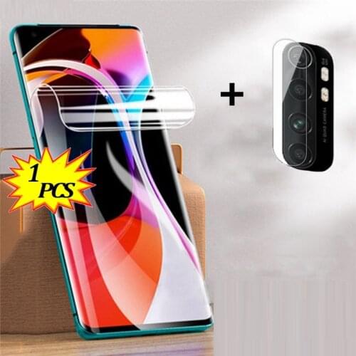 Mi Note 10 Lite Hydrogel Film+Camera Lens Film For Xiaomi Redmi Note10 Lite Screen Protector Not Glass