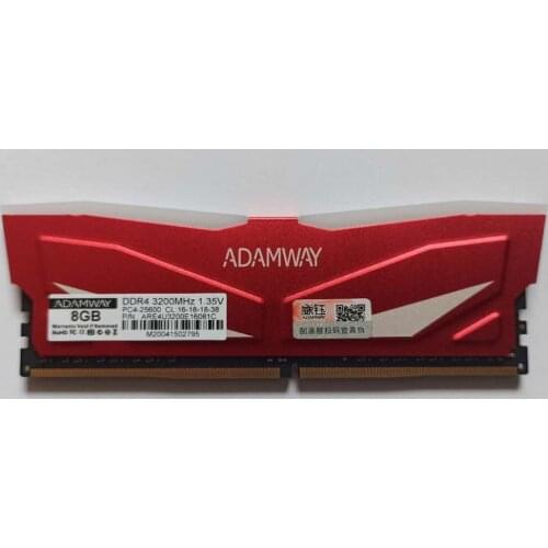 ADAMWAWYDDR4 Ares series RGB memoria de juego DDR4 32GB 16GB 8GB memoria 2666MHZ 3000MHZ 3200MHZ Memoria Soporte PC DIMM tablero