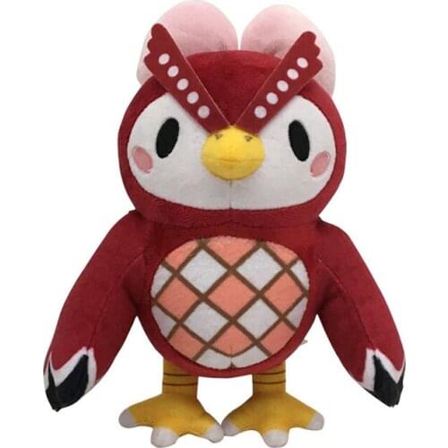 20cm Cartoon Game Plush Toy Animal Crossing Owl Sister Foucault Animal Friends Association Stuffed Doll Cute Gift