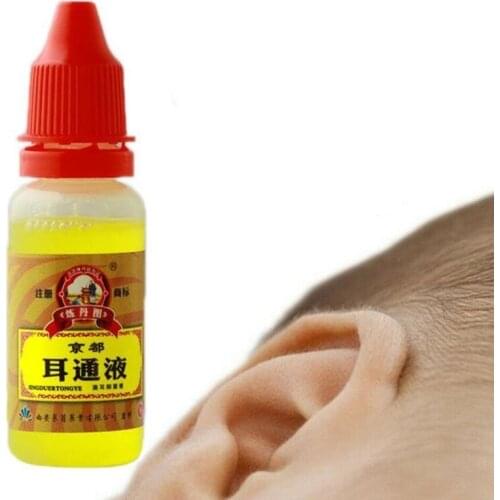 15ml Chinese Herbal Ear Acute Otitis Drops Ear Solution Personal Ear Deafness Health Ear Medicine Care Product Tinnitus Sor L4H4