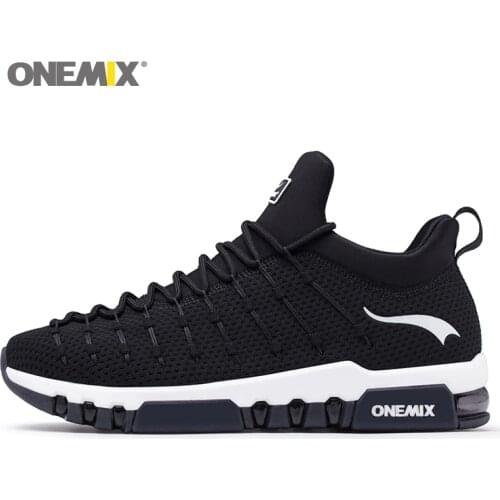 Onemix Men Running Shoes For Women Sneakers Black Max Cushion Trail Gym Ladies Jogging Trainers Outdoor Sport Walking Zapatillas