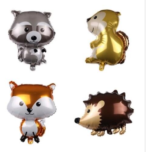 Inflatable Toy Aluminum Foil Balloon Animal Panda Shark Rabbit Childrens Birthday Party Shopping Mall Event Decoration Props