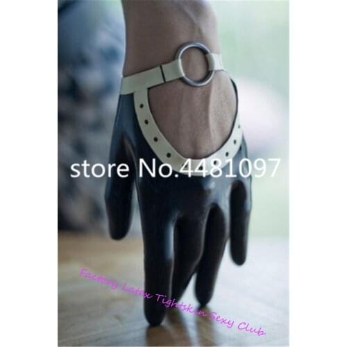 Sexy Latex Rubber Gloves for Women Party Wear Costume Accessaries latex gloves