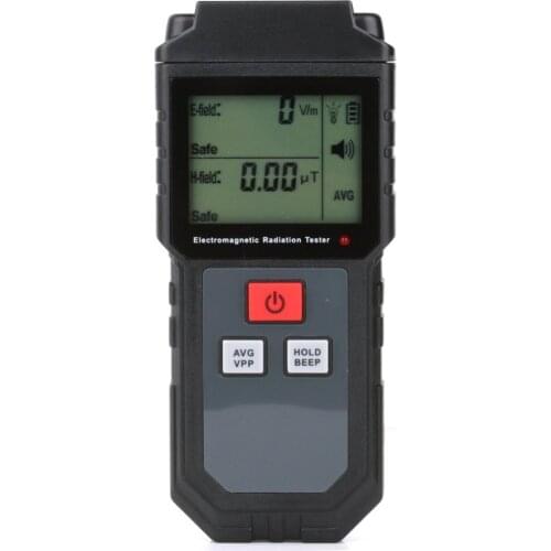 RZ825 Electromagnetic Field Radiation Tester EMF Meter Counter Digital Dosimeter LCD Detector Measurement for Computer Phone
