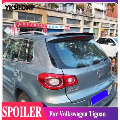 YKSRDNF For Volkswag Tiguan 2009-2016 High quality ABS Spoiler Car Tail Wing Decoration Rear Trunk Wing Spoiler