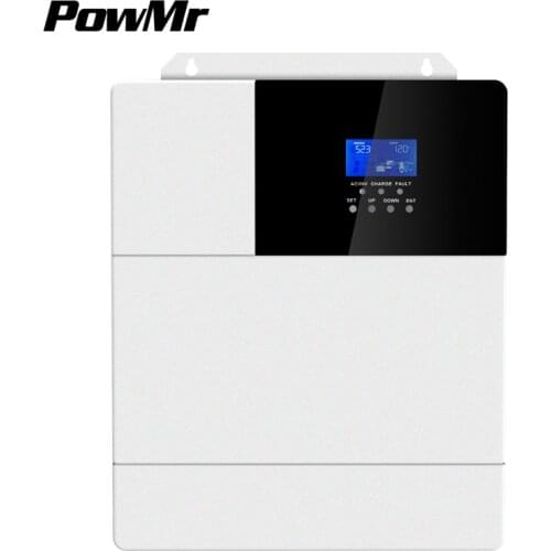 3000W 4000W 5000W Solar Hybrid Charger Inverter 220V Inbuilt MPPT 60A 80A Charge Lead Acide Lithium Battery Off Grid Inverter