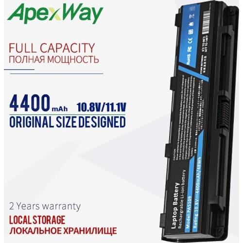 10.8V Laptop Battery PA5109U-1BRS for Toshiba Satellite C50T C55 C55T C70 C70-A C75 C75D C45-ASC1B C840 C805 C45-AT79B C45-AK06B