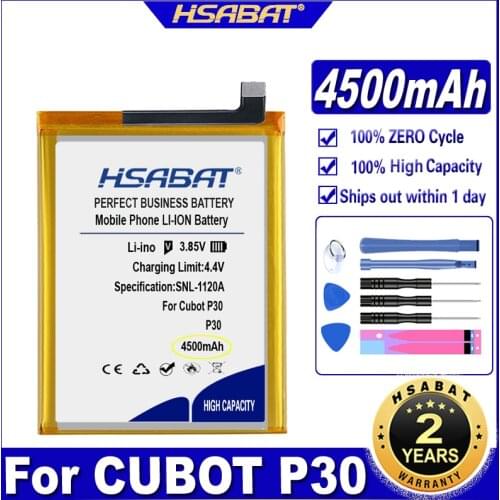 HSABAT P30 4500mAh Battery for CUBOT P30 Batteries
