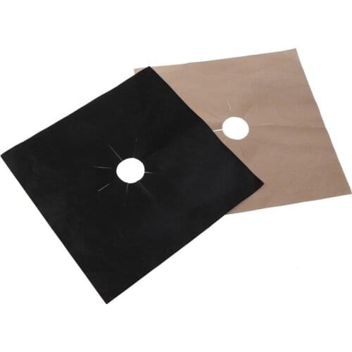 Aluminum Gas Foil Stove Burner Protector Cover Liner Clean Mat Pad Reusable