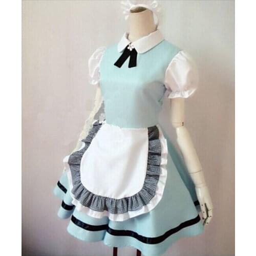 Anime maid cosplay Lolita Halloween Cosplay Costume Love Live Candy maid uniform princess Womens dress Cos Awakening cosplay