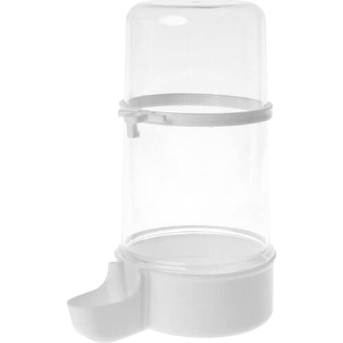 Automatic Bird Feeder Hamster Parrot Dispenser Water Feeding Drinking Food Bowl