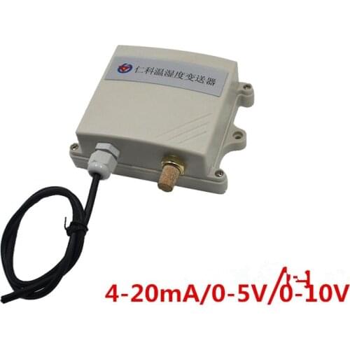 0-5V 0-10V 4-20mA Collection Temperature and Humidity Transmitter/High Precision IP65 Anti-rain and snow industrial Grade Sensor