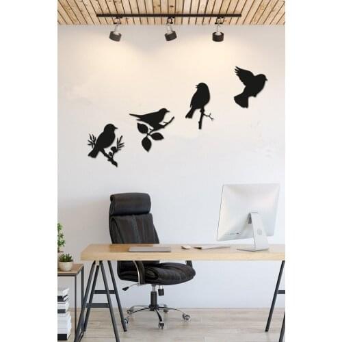 Decorative Modern Quad Bird Wall Decoration New Wall Decor Freedom Peace Home Office Garden Decoration
