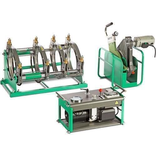 Hdpe pipe jointing with butt fusion machine 90 to 315mm