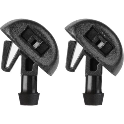 New High Quality 2Pcs Front Windshield Wiper Water Spray Jet Washer Nozzle Practical Durable Fit For Peugeot 407 206#295481