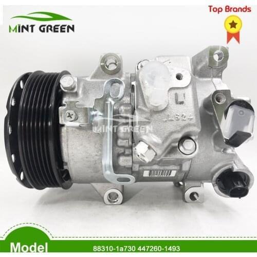 Brand new auto 6SEU14C ac compressor for toyota corolla 88310-1a730 447260-1493 toyota air conditioner compressor