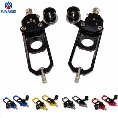 Waase Chain Adjusters with Spool Tensioners Catena For Honda CBR1000RR CBR 1000 RR 2008 2009 2010 2011 2012 2013 2014 2015 2016