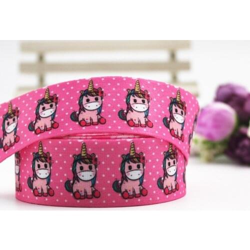 Pink unicorn Double-sided Printing Lanyard Ribbon Badge Id Lanyard/mobile Phone Strap/key Chain with Keychain Neck