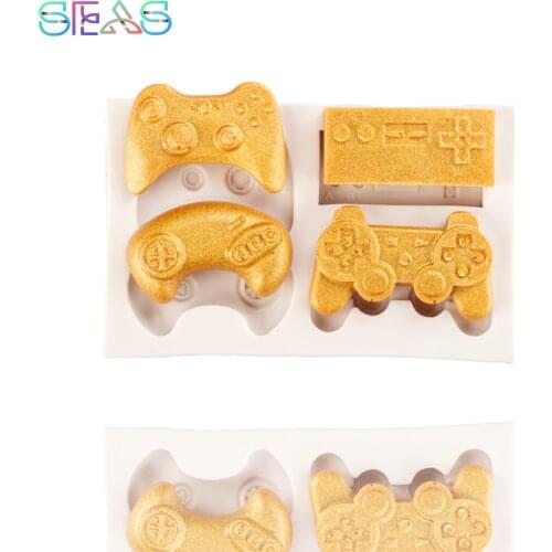 Cake Silicone Mold Chocolate Fondant Cake Decorating Tools Gamepad Sugar Craft Molds Baking Molds Resin Molds