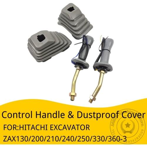 Control JoysticHandle for HITACHI Excavator Accessorie ZAX130/200/210/240/250/330/360-3 Dustproof Cover