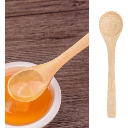 1pc Wood Spoons Soup Eco Friendly Japanese Tableware Natural Wooden USA Seller Coffee Honey Tea Spoon Stirrer