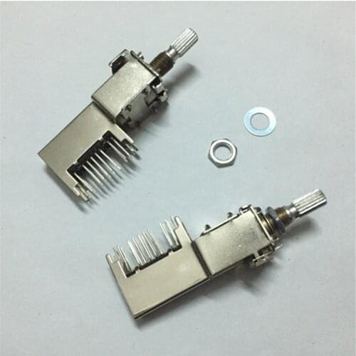 1pc Brand New Wave Band Switch Rotary 4-Level Selection Gear Position Switch KHX1 For Amplifier Audio