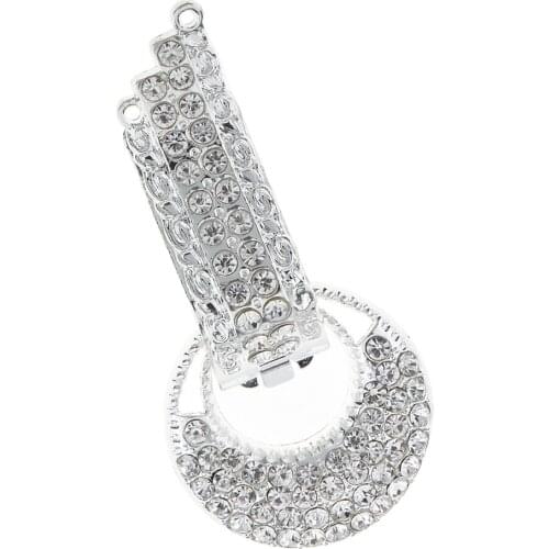 1 Piece Rhinestone Button Duck Mouth Buckle for Sewing DIY Crafts Collar Buttons Coats Buttons