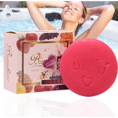 2020 HIGH-QUALITY FRUIT SOAP hand soap deep cleaning and moisturizing hand shampoo hair care soap
