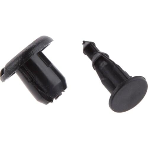 50Pcs Plastic Push Type Rivet Retainer Fastener Bumper Moulding Trim Clips 91503-SZ3-003 for Honda