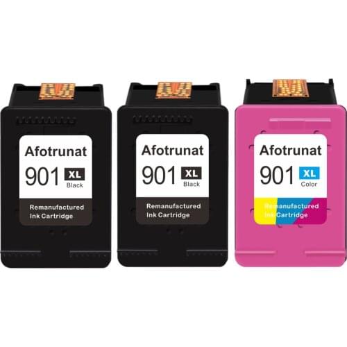 Afotrunat Compatible Printer Consumables Ink Tank Cartridge HP 901 XL Officejet 4500 J4500 J4540 J4550 J4580 J4680c J4640