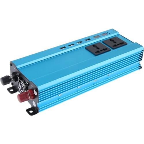 Great Performance Car 5000W Power Inverter Display 12V Sine Wave Converter