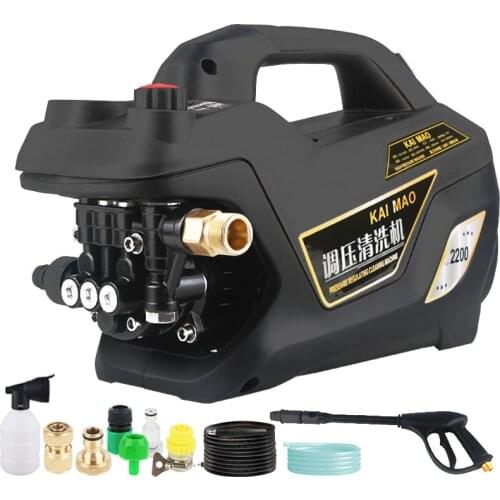 Temperature Control Chip Adjustable Pressure Car Washing Machine Household Cleaning Equipment Compact And Convenient Water Gun