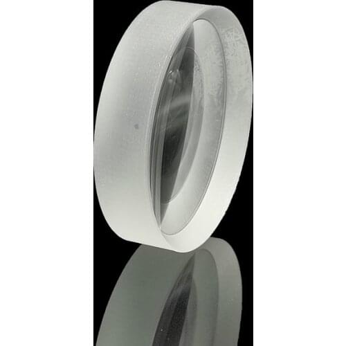Double Concave Lens Optical Glass K9 Material Diameter 18mm Focal Length -9.56mm Prism Lens Customization