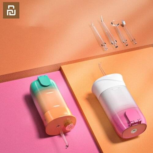 Xiaomi Oral Irrigator Portable Water Dental Flosser USB Teeth Whitening Peroxide Dental Bleaching System Oral Tooth cleaner