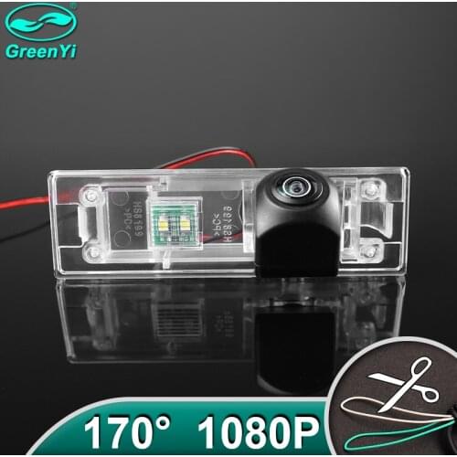 GreenYi AHD 1080P 170° Fisheye Lens Vehicle Rear View Camera For BMW 1 series 120i 640i F12 F13 Z4 E89 E81 E87 135i F20 F21 Car