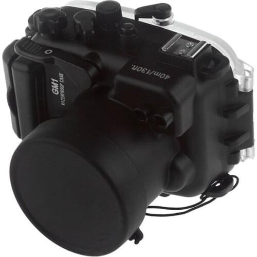 Meikon 40M Waterproof Underwater Camera Housing Case Bag for Panasonic GM1