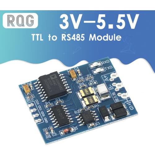 TTL to RS485 Module RS485 Signal Converter 3V 5.5V Isolated Single Chip Serial Port UART Industrial Grade Module