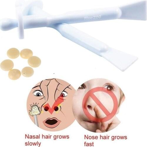 Men Nose Hair Removal Set Significant Effective Depilatory Paper Wax Cup Bean Hair Removal Kit Y1D0