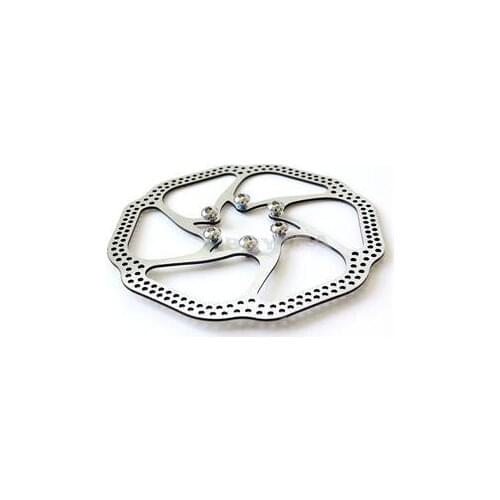 New Arrival HS1 160mm Mountain Bike MTB Disc Brake Rotor 6 Bolts Wear-resistant Stainless Steel Bicycle Brake Disc Block 1PC