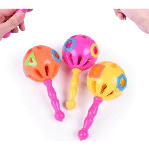 Stick unisex direct toy Baby Educational Plastic Bell Hand Infants Rattle Toys Cheering Stick Unisex Direct Selling 2020