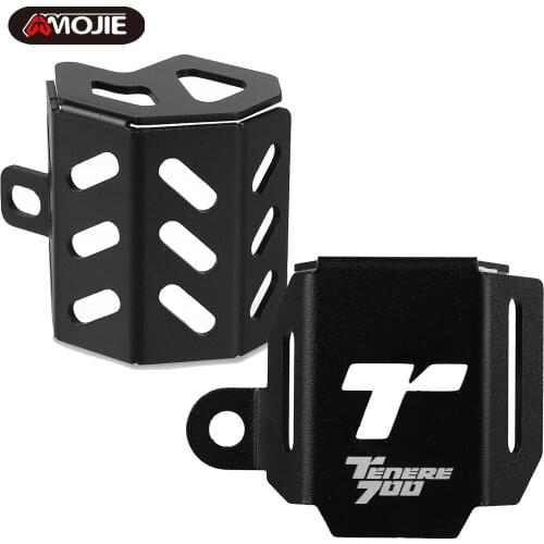 Motorcycle Rear Brake Reservoir Guard Fit For YAMAHA Tenere 700 2019-2021 Brake Fluid Reservoir Cover Protector XTZ690 XTZ700